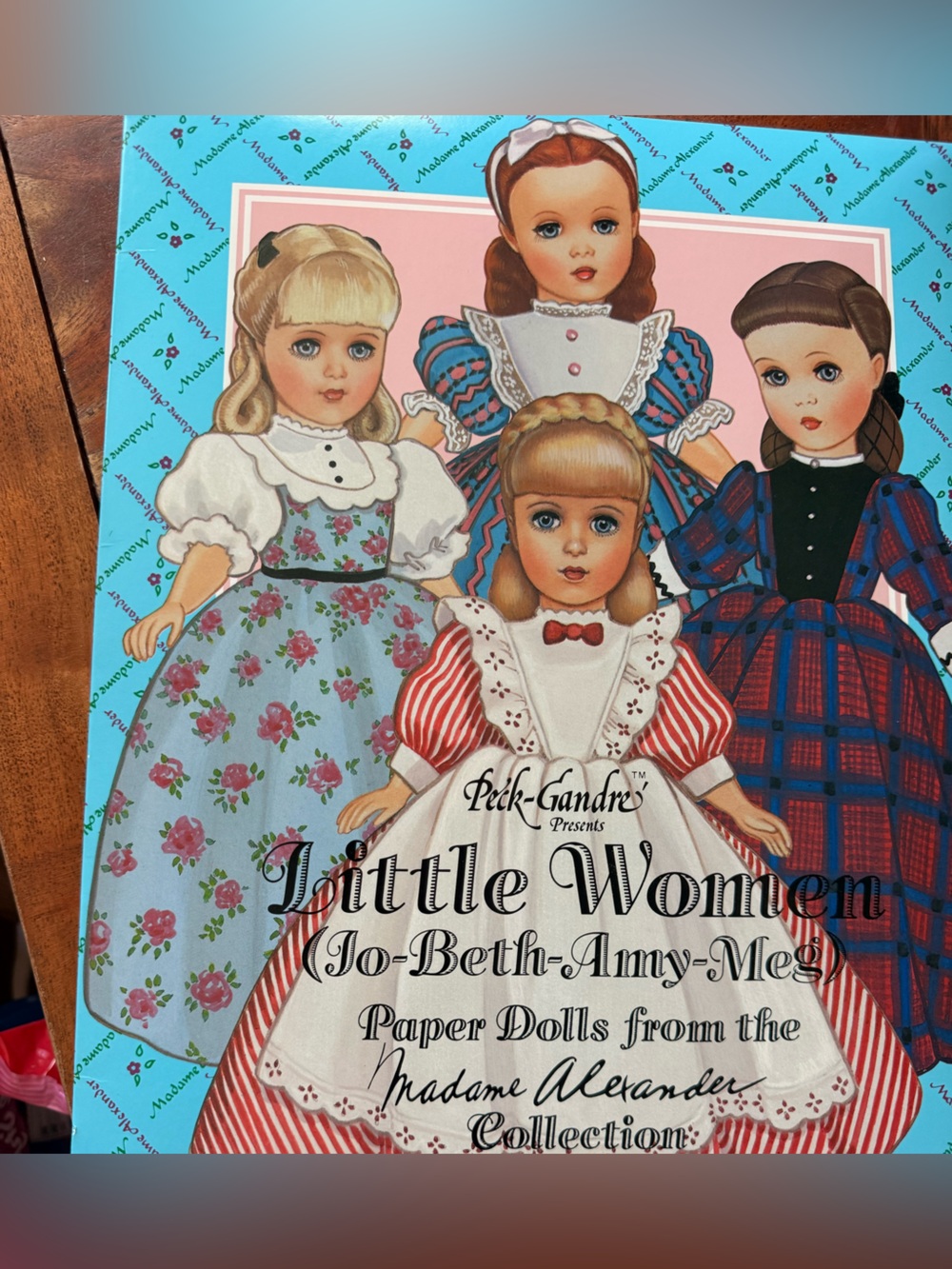 Litle Women Paper Dolls 1993 Madame Alexander Collection